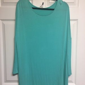 Brenda’s teal shift dress size large